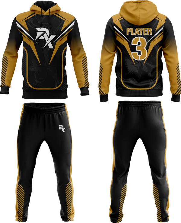 Yellow Black Tracksuit