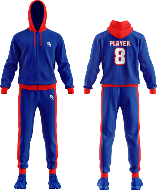 Blue Red Tracksuit