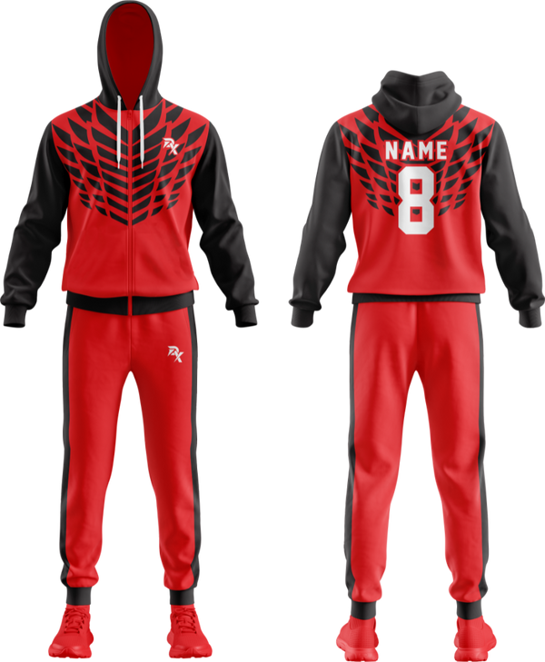 Black Red Tracksuit